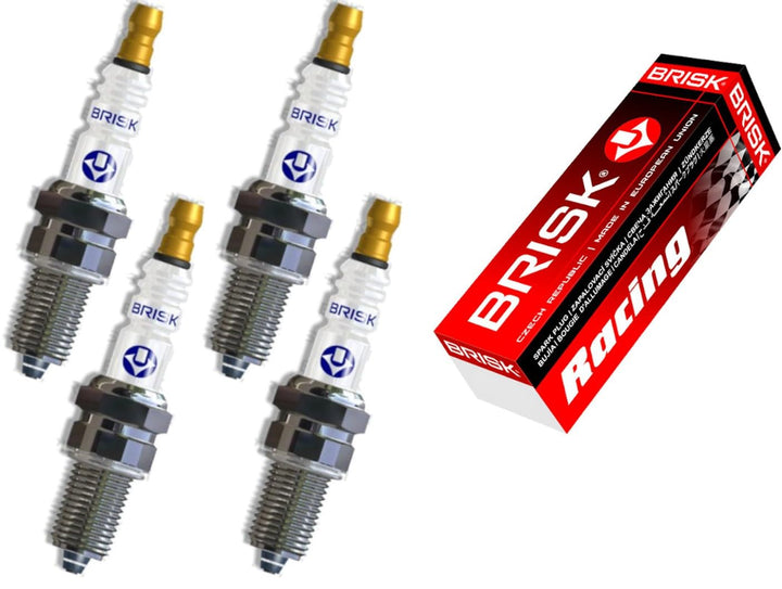 BRISK Premium Racing DR14ZC 1124 Zündkerzen, 4 Stück