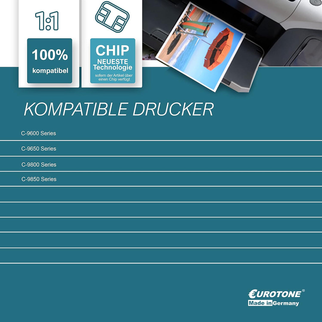 3X Eurotone Toner für Oki C9800MFP C9650HDN C9800HDTN C9650HN C9600HDTN C9850 C9600XF C9800HDN C9650