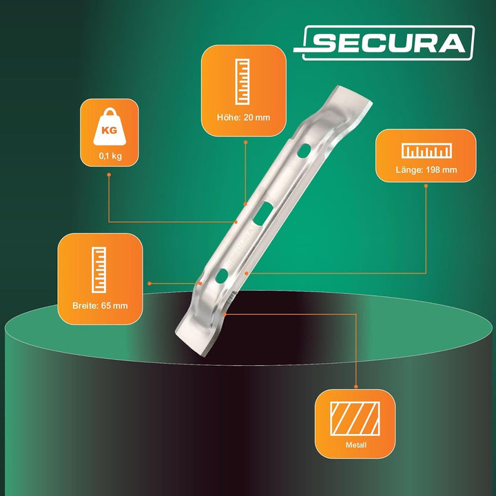 SECURA 2x Messerklingen kompatibel mit Stihl Mähroboter iMOW RMI 422 422P 422PC RMI422 P C - 6301 70