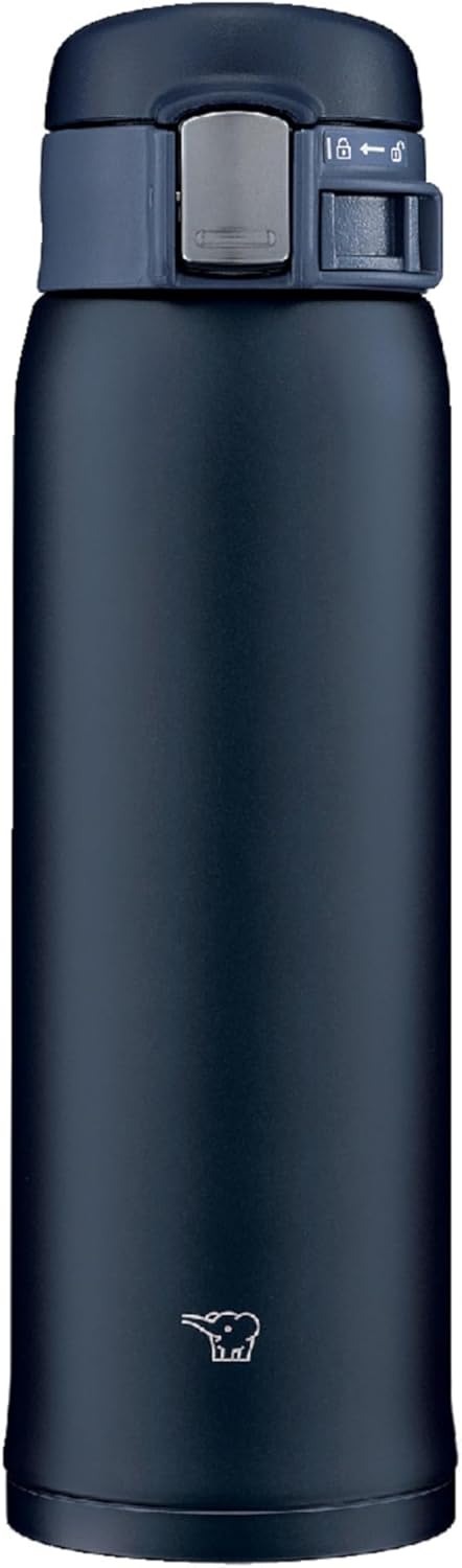 Zojirushi (ZOJIRUSHI) Wasserflasche direkt trinken [One-Touch-Öffnung] Edelstahlbecher 480 ml, Marin