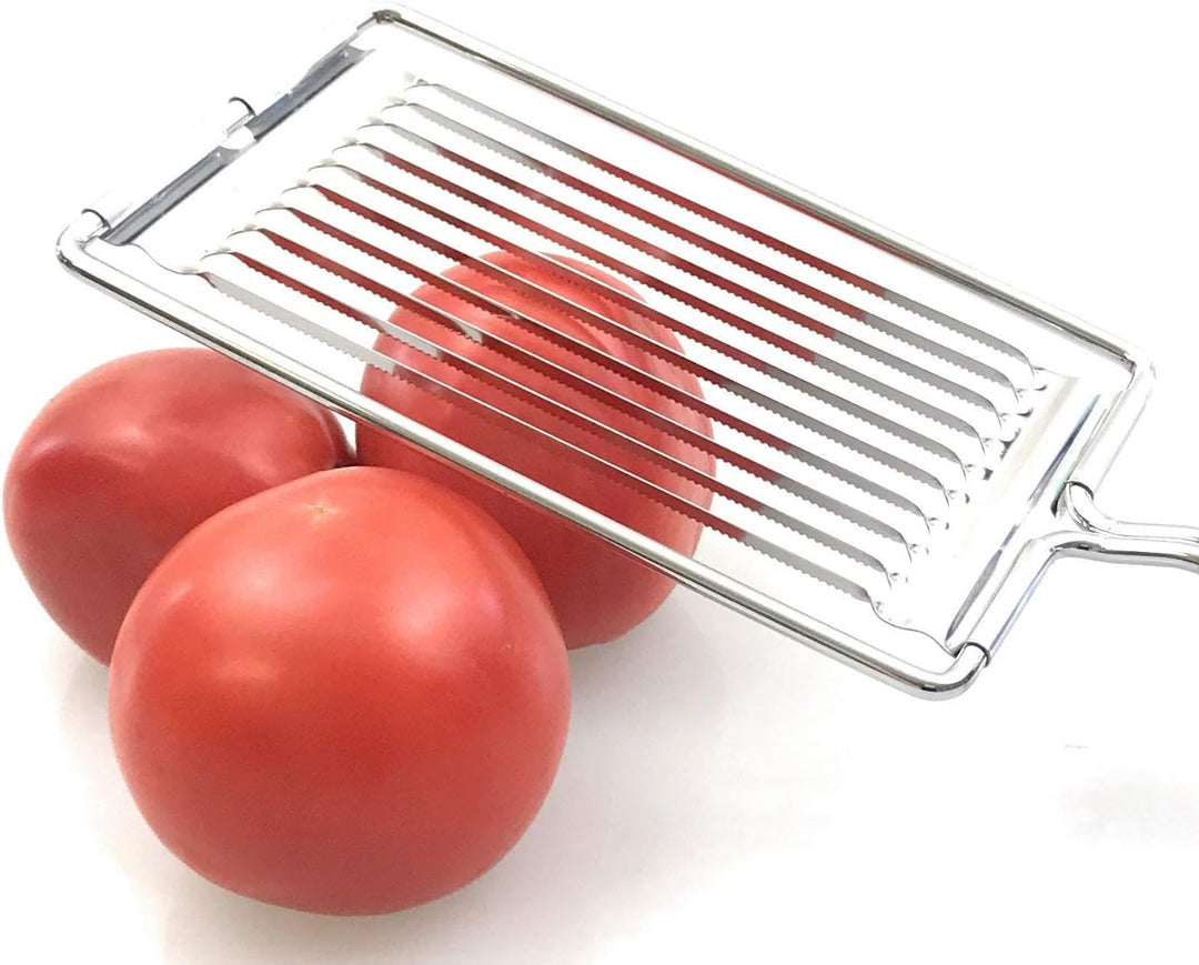 Kerafactum Tomatenmesser Tomaten Messer Tomatenschneider Obstschneider Mozarella Eierschneider Tomat