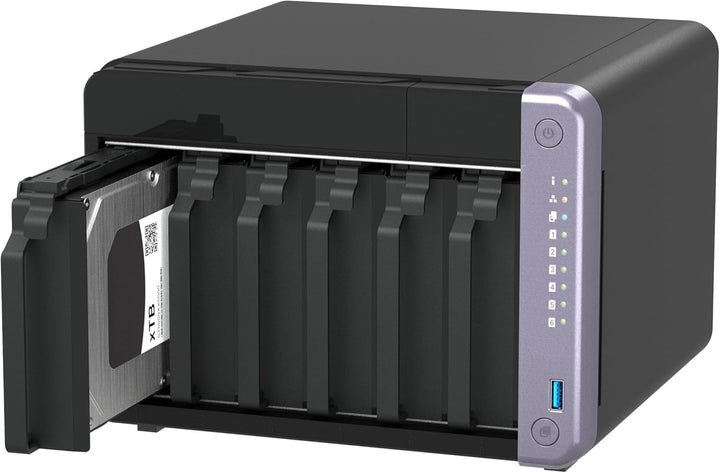 QNAP 6-Bay 3.5" Desktop NAS AL524 4C 2.0GHz