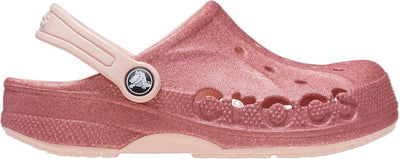 Crocs Unisex Kinder Baya Clog K Holzschuh 34 EU Glitter Pink Rose, 34 EU Glitter Pink Rose