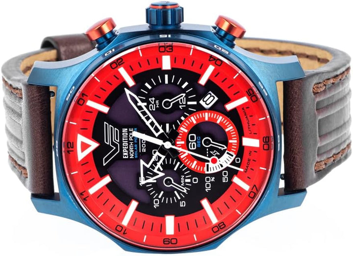 RELOJ VOSTOK - Solar Power Chrono/VR42-595D734-20ATM Gesundheit & Körperpflege