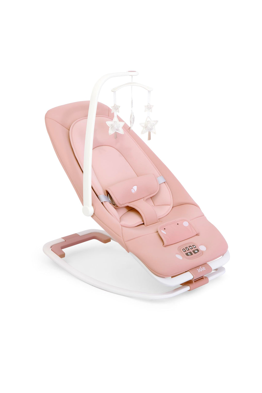 Joie Dreamer Babywippe ab Geburt, kompakt & faltbar, mit Vibrationsfunktion, 3-fach verstellbarer Rü