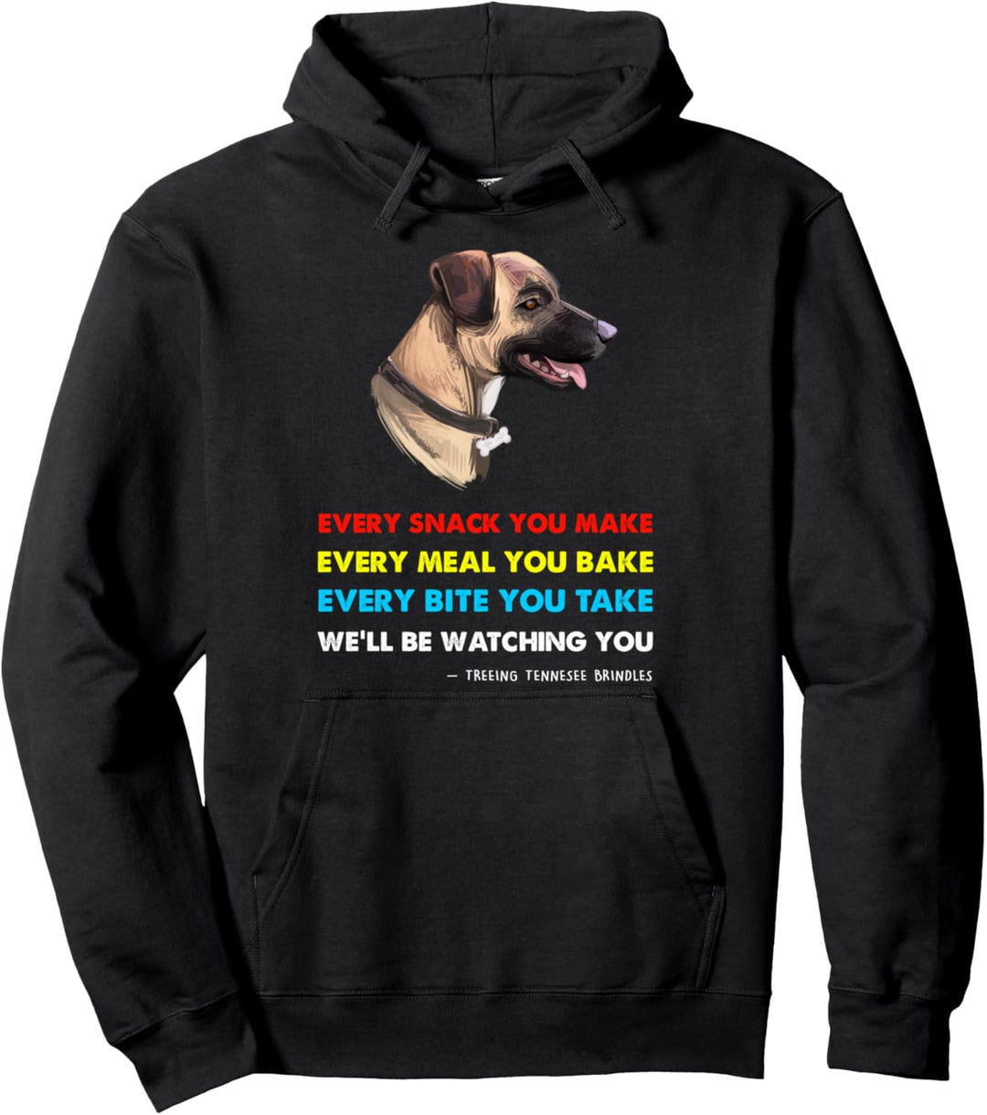 Baumstämmiger Tennesee Brindle Dog Pullover Hoodie