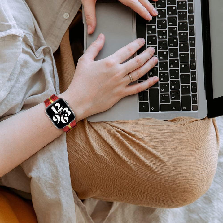 ANYE Kompatibel mit Apple Watch Armband 41mm 40mm 38mm, Armband Apple Watch Series 8 Series 7 Edelst