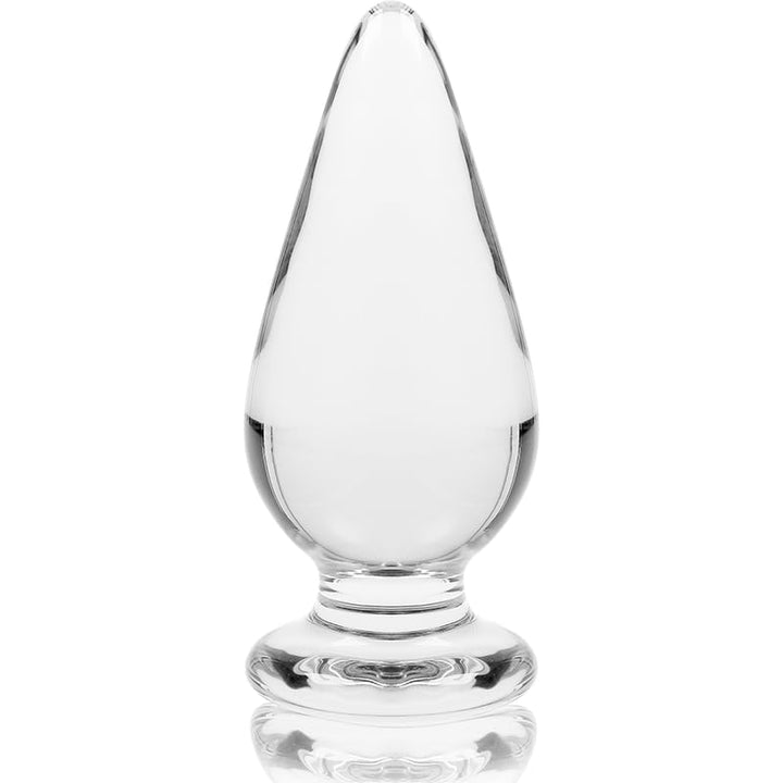 Model 4 ANAL Plug Borosilicate Glass 11 X 5 cm Clear, 8435566042089