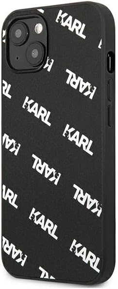 KARL LAGERFELD KLHCP13SPULMBK3 Hülle für iPhone 13 Mini 5,4" schwarz Allover