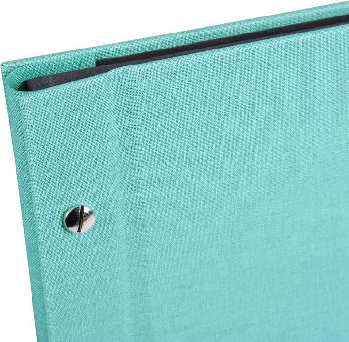 goldbuch 28507 Schraubalbum mit Fensterausschnitt, Bella Vista Trend, 39 x 31 cm, Fotoalbum mit 40 s