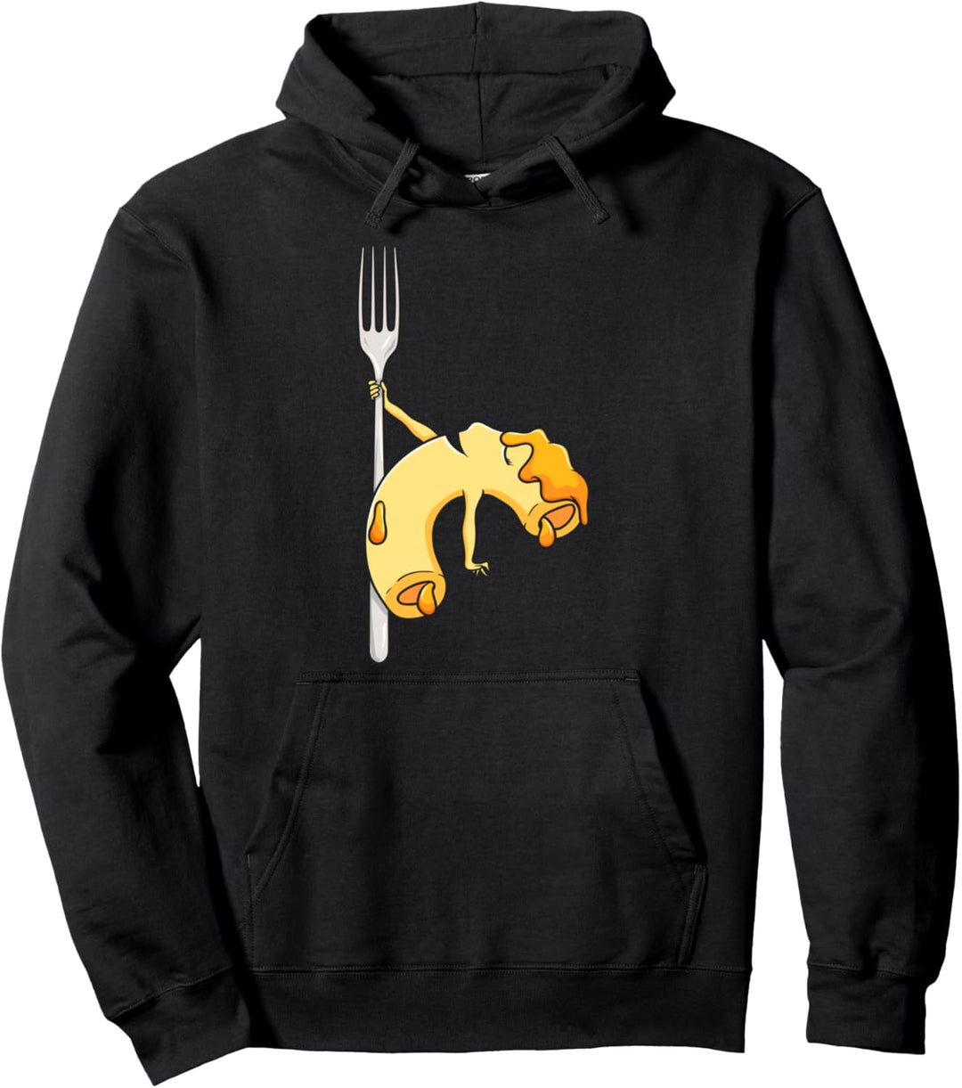 Lustiger Mac N Cheese Pole Dance für Makkaroni und Käse Pullover Hoodie
