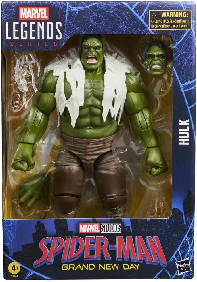 Marvel Legends Series Hulk, Spider-Man: Brand New Day Action-Figurenset zum Sammeln (15 cm)