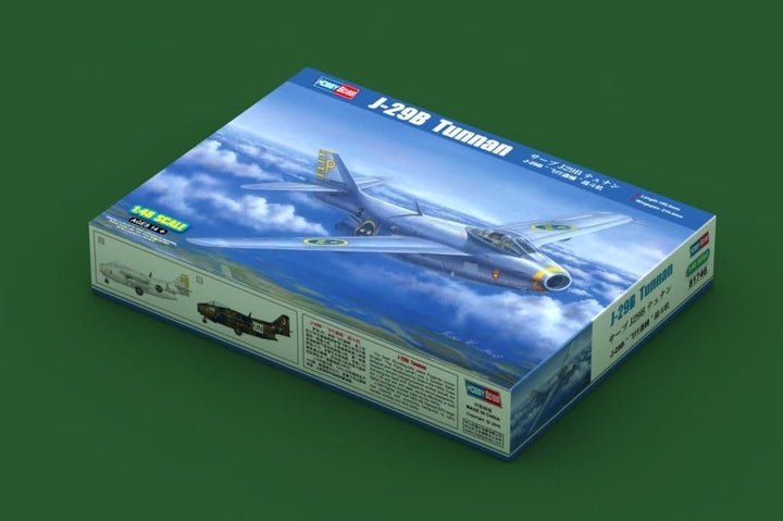 Hobby Boss 081746 Saab Modellbau, Hobby, Zusammenbau, detailliert, 1:48 Scale