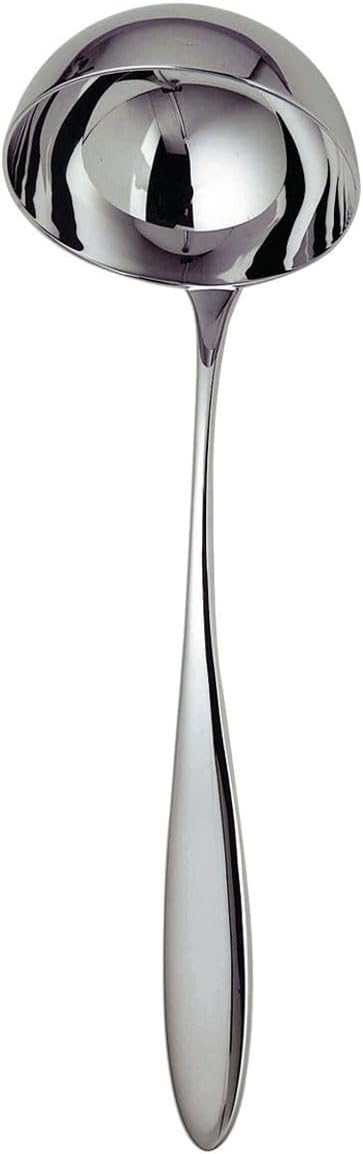 Alessi Mami Schöpfkelle, Edelstahl, silber, 10 x 29.5 x 21 cm