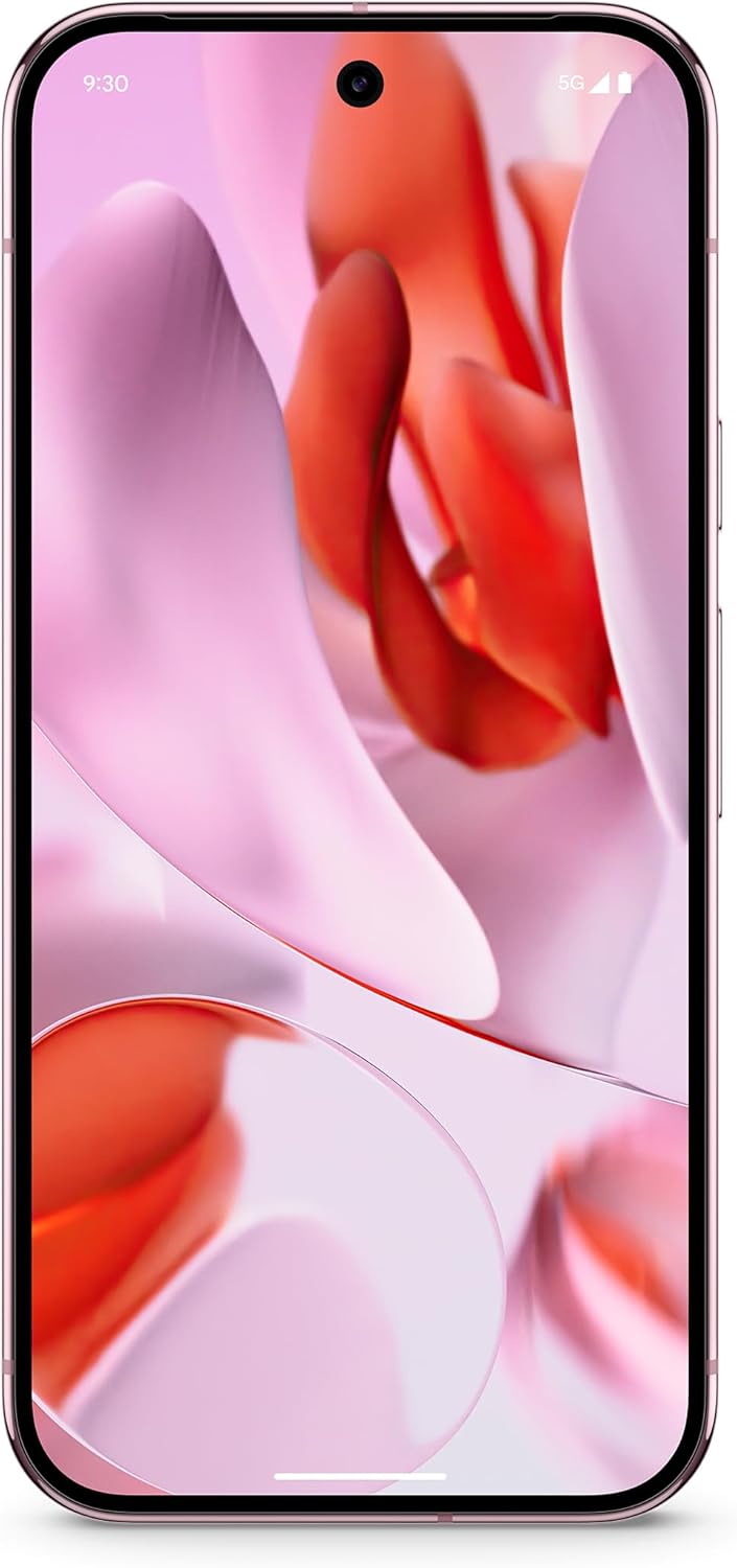 Google Pixel 9 Pro – Android-Smartphone mit Gemini ohne SIM-Lock, Dreifach-Rückkamerasystem, 24 Stun