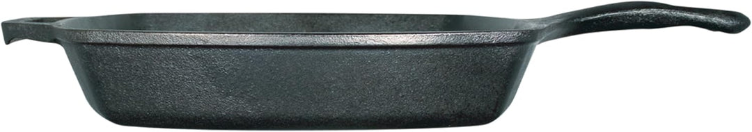 Lodge Logic quadratische Gusspfanne Schwarz 10.5", Schwarz 10.5"