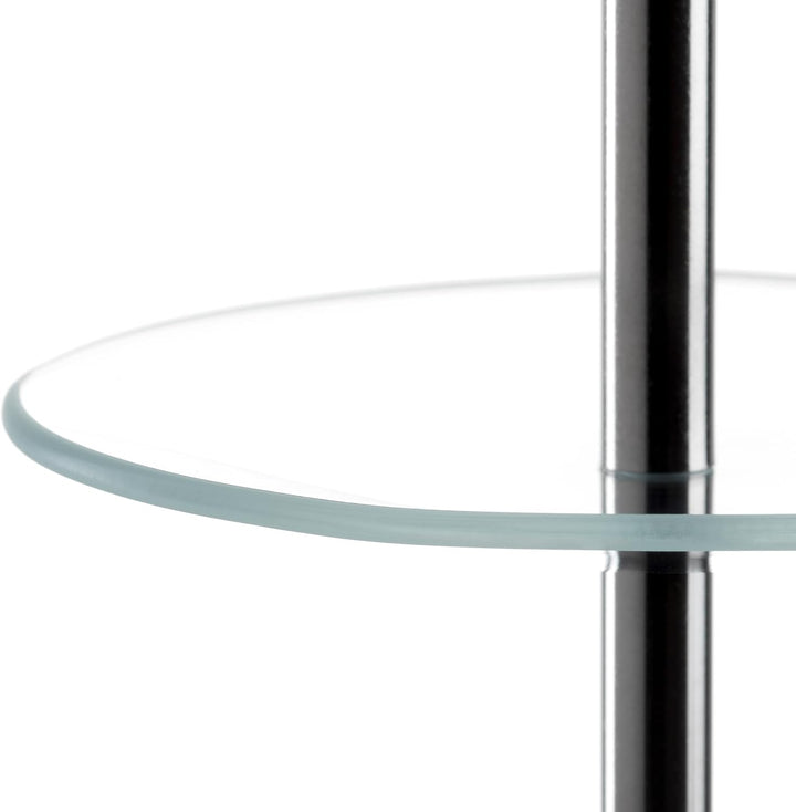 LEONARDO HOME CENA Etagere • 1 Stück • Moderne Glasetagere • für Kuchen und Häppchen • elegante Etag