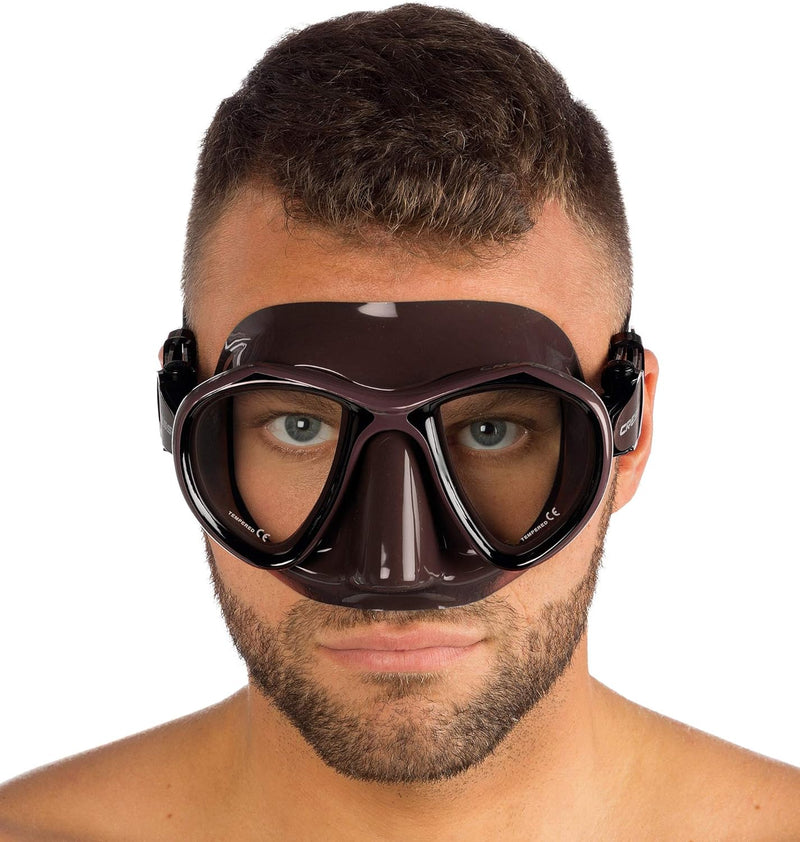 Cressi Unisex-Adult Metis Maske für Freitauchen und Photo Sub, minimales internes Volumen Einheitsgr