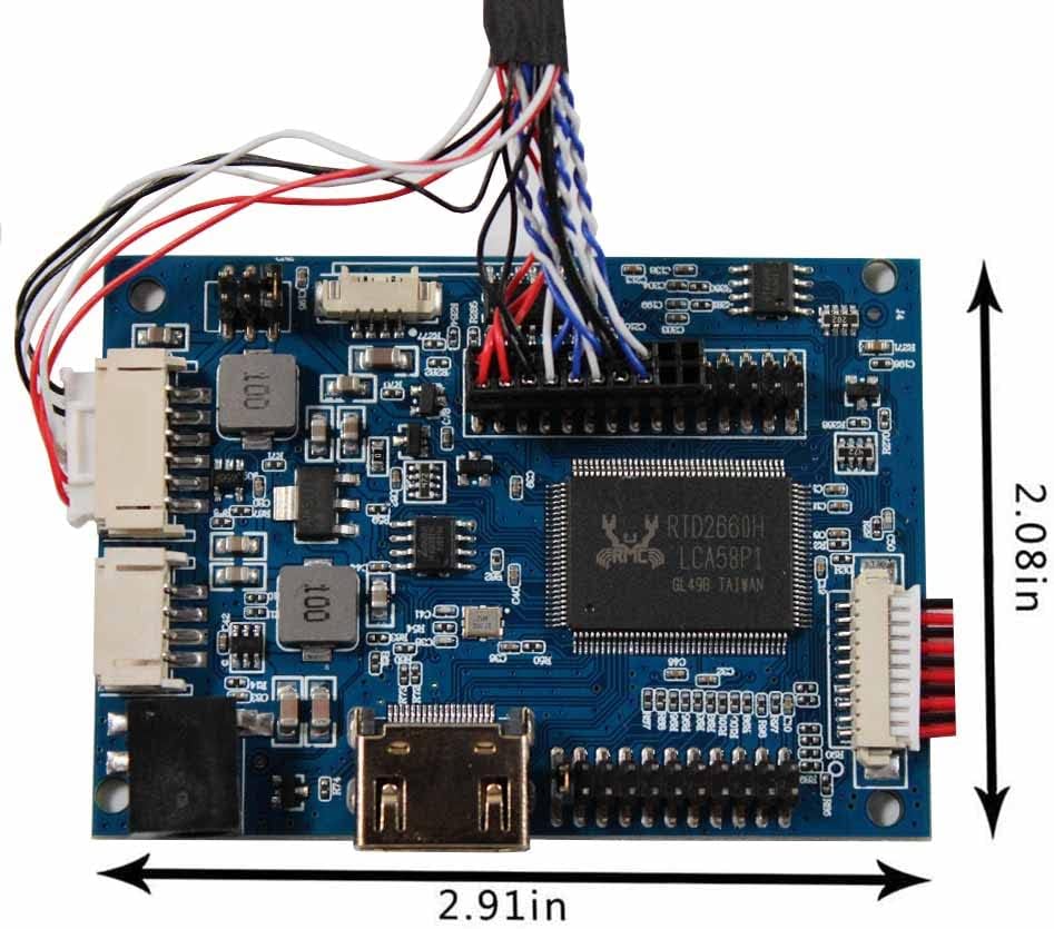 HDMI LVDs Controller Board 40pin für 1366x768 14" LP140WH1 15,6" LP156WH2 LP156WH4 TL B156XW02 WLED