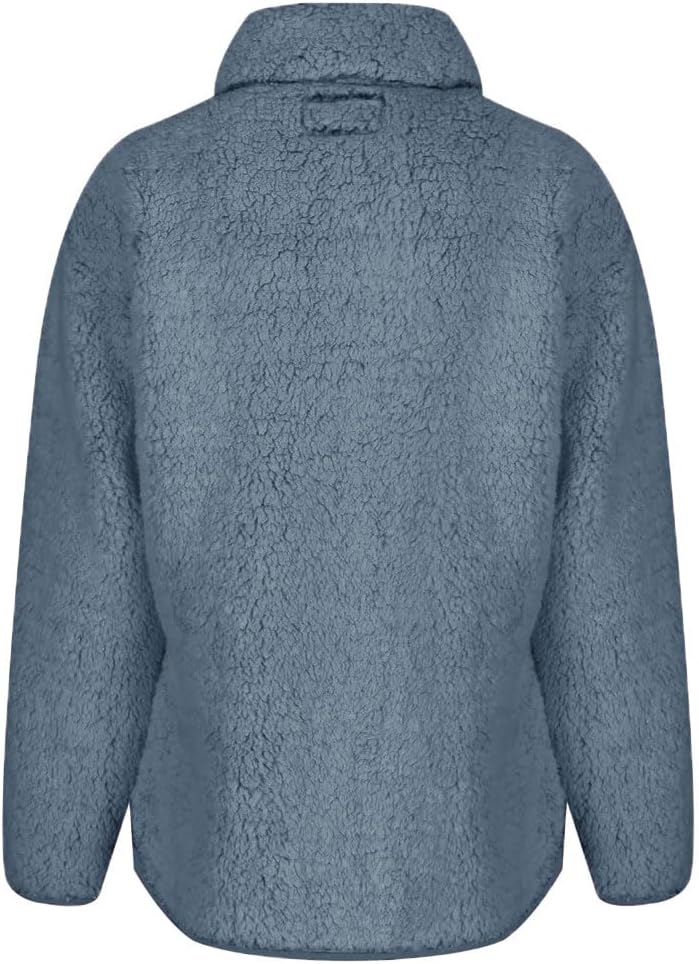 Light & Shade Damen Borg Supersoft Fleece Snuggle Nachthemd, S-M Marine