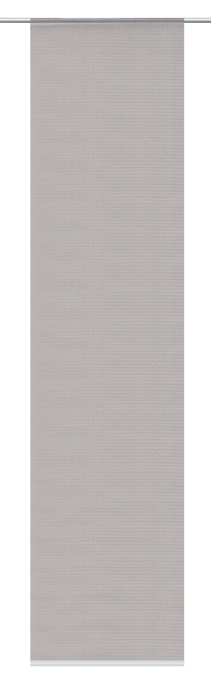 Home Fashion Schiebevorhang Bambus-Optik Versteift, Polyester, Stein, 245 x 60 cm 245 x 60 cm Stein,