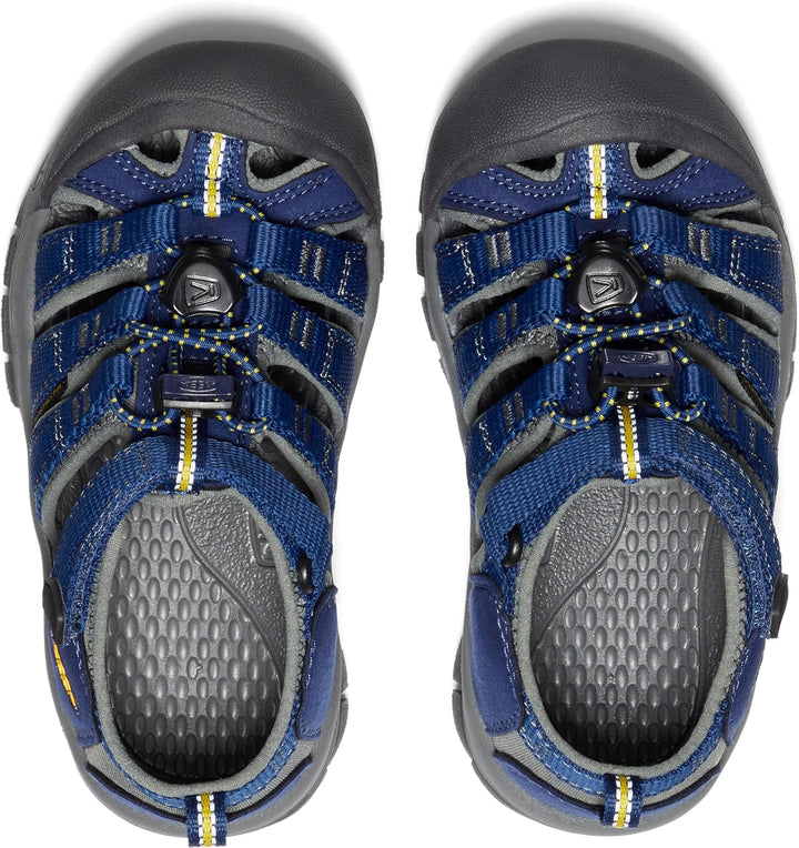 Keen Unisex-Kinder Newport H2 Y-HOT Coral/Yellow Sandalen 25/26 EU Blue Depths Gargoyle, 25/26 EU Bl