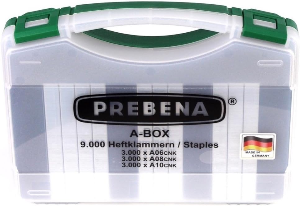 Prebena Komplettpaket 1XR-A16 Druckluftnagler + Druckluftschlauch 10m + Kompressor VITAS 45 + A-BOX