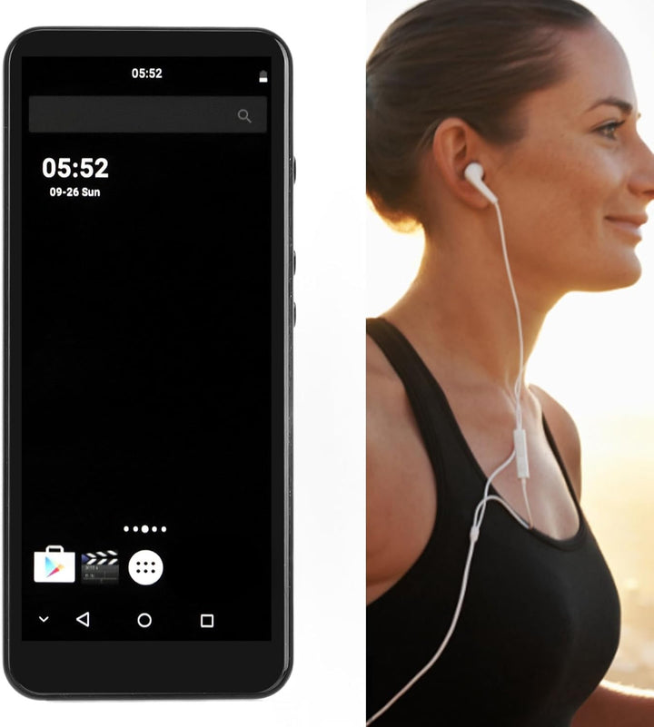 MP3-Player mit Bluetooth und WLAN, 5,0-Zoll-Full-Touch-HD-Bildschirm, MP4-MP3-Player mit Lautspreche