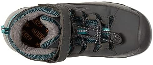 KEEN Unisex Kinder Targhee Mid Wp Wanderstiefel 24 EU Steel Grey Porcelain, 24 EU Steel Grey Porcela