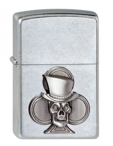 Zippo 2002842 Feuerzeug 207 Club Skull 3D