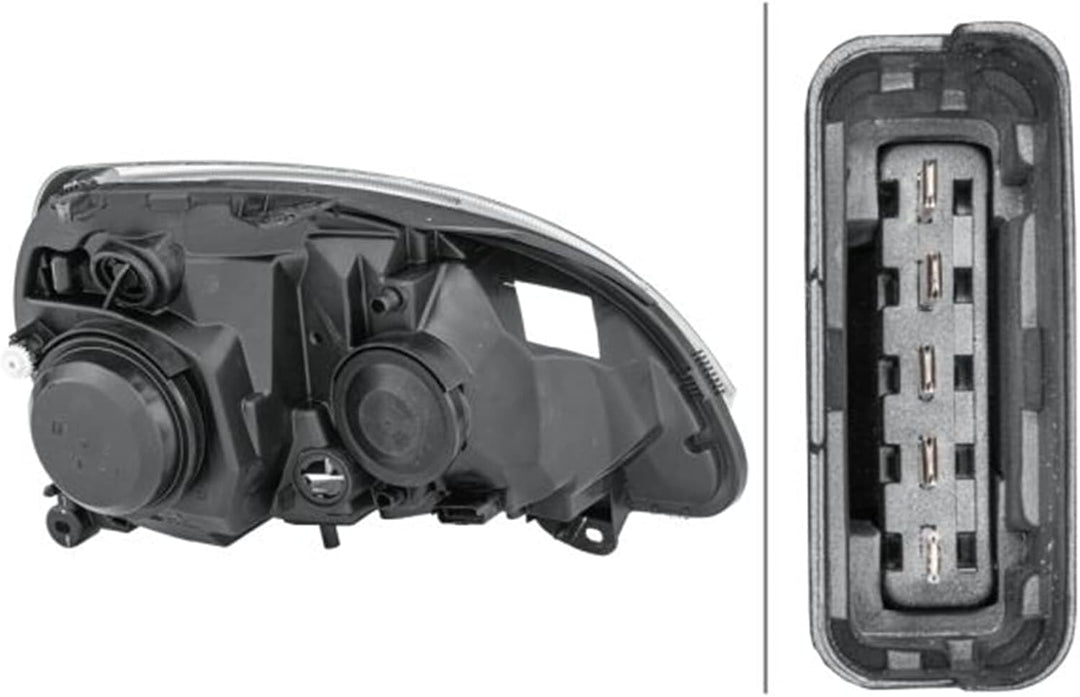 HELLA 1DL 008 461-771 Halogen/Xenon-Hauptscheinwerfer - links - für u.a. Renault Clio II (Bb_, Cb_)