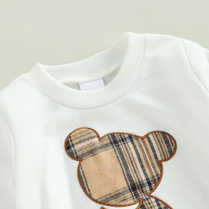 Geagodelia Baby Mädchen Kleidung Outfit Babykleidung Set Langarmshirt Sweatshirt + Hose Neugeborene