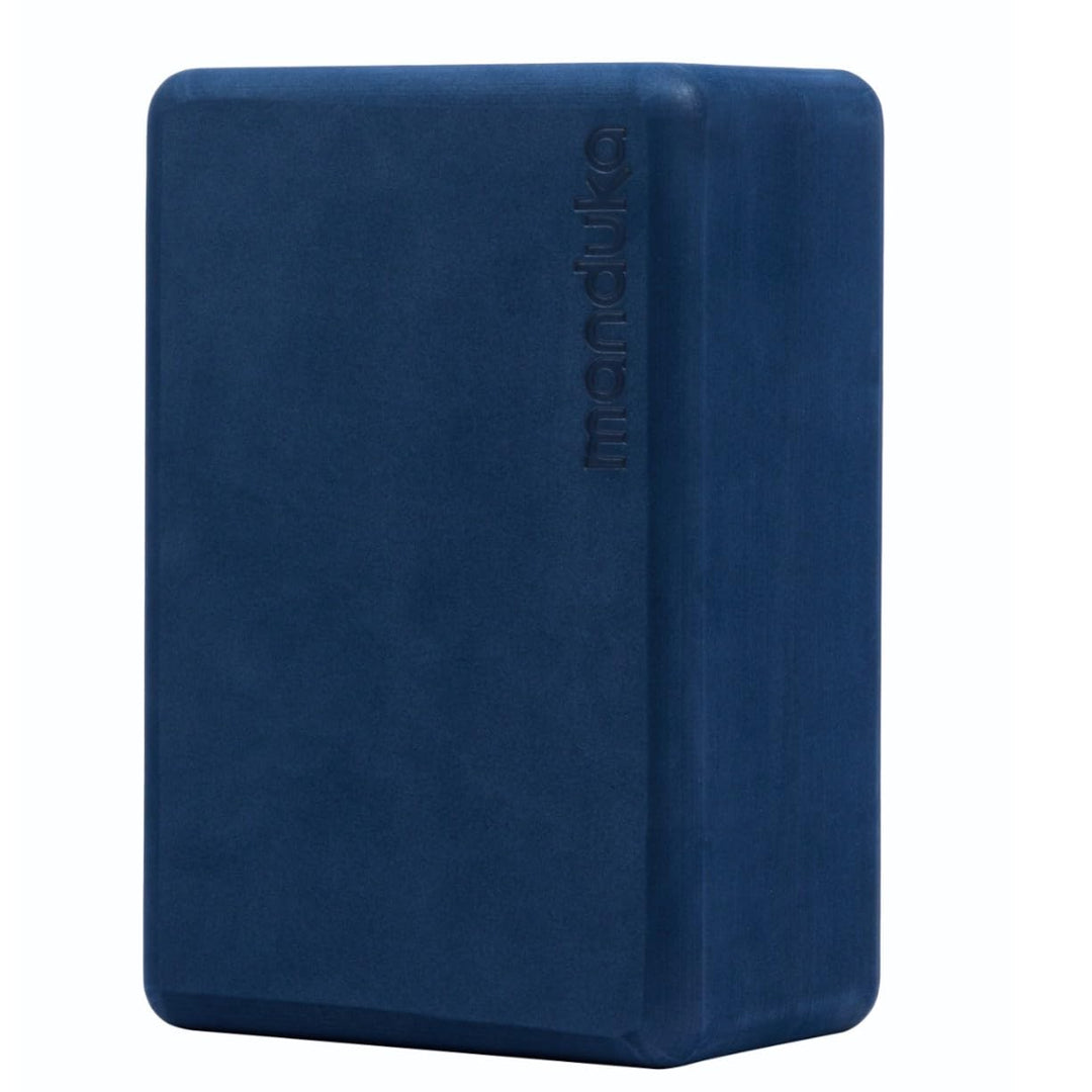 Manduka Yogablock aus recyceltem Schaumstoff Standard midnight, Standard midnight
