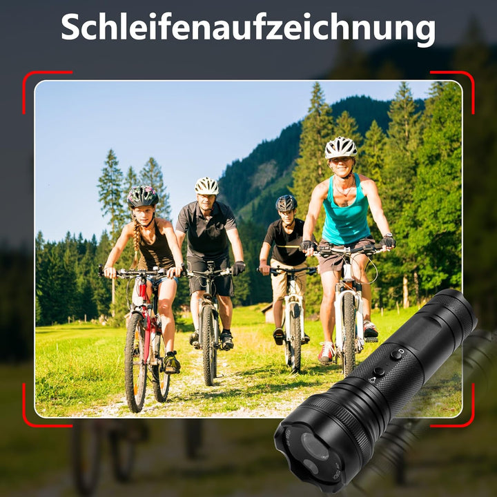 LXMIMI Sportkamera HD 1080P Mini DV Kamera, 120° Motorrad Sport Kamera, Helm Action Kamera, Fahrrad