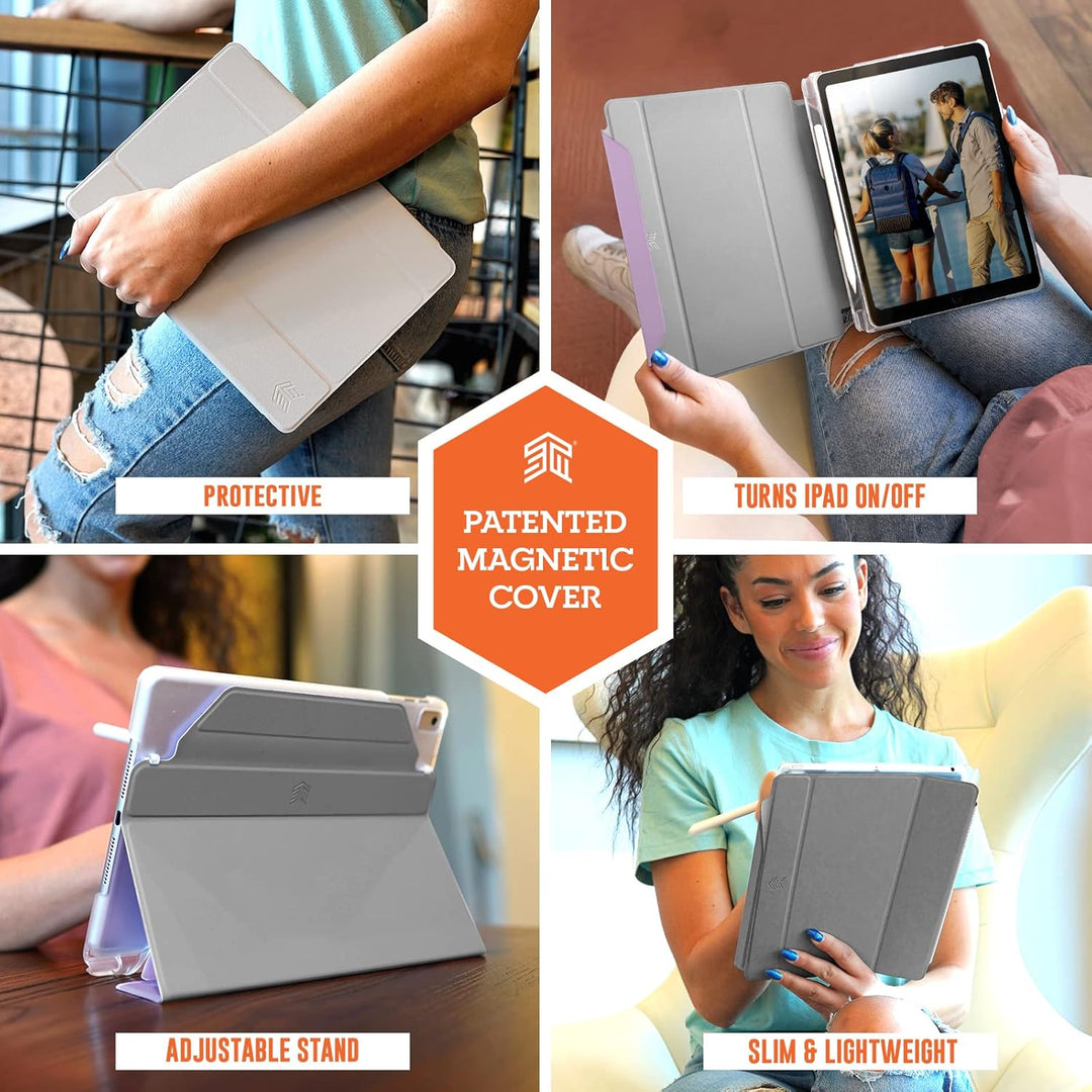 STM Bags Studio Case Folio Schutzhülle für Apple iPad 10,2" (2019 &amp; 2020)/Air (2019)/Pro 10,5"(2017)