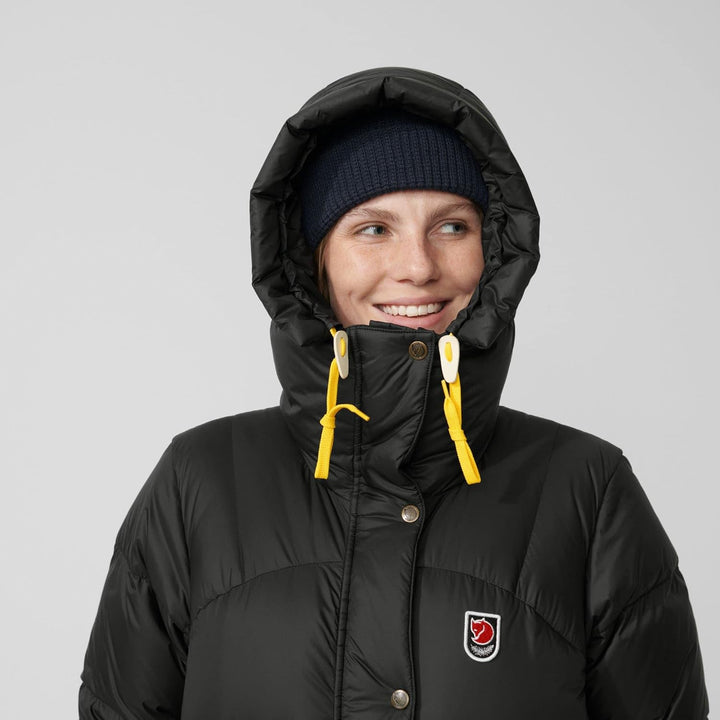 FJÄLLRÄVEN Damen Expedition Long Down Parka W Jacket M Basalt, M Basalt