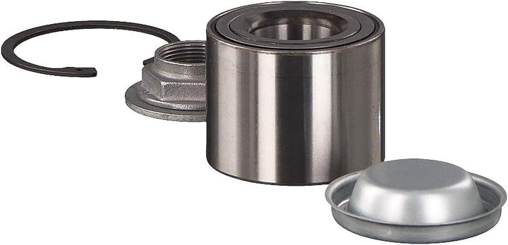 febi bilstein 40014 Radlagersatz mit Achsmutter, Sicherungsring und Staubkappe , 1 Stück