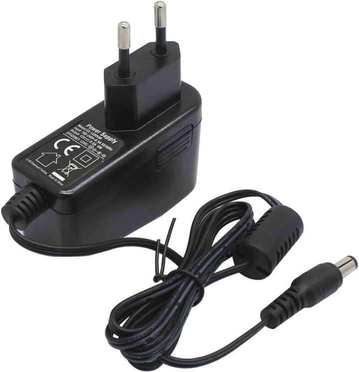 Security-01 2er Pack AC zu DC 12V 1A Netzteil Adapter, Stecker 5,5mm x 2,1mm für CCTV-Kamera LED Str