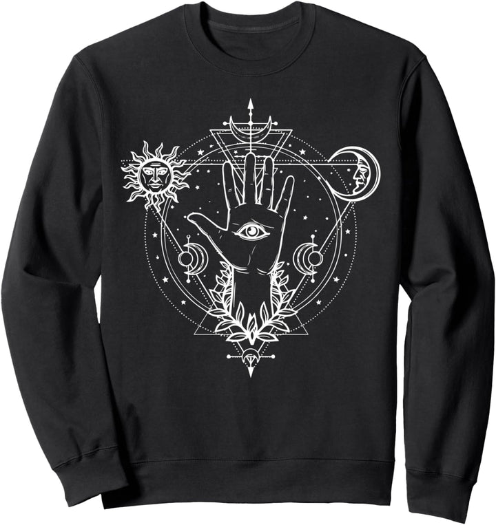 Alle sehen Auge Mystic Blackcraft Kleidung Geschenk Sweatshirt