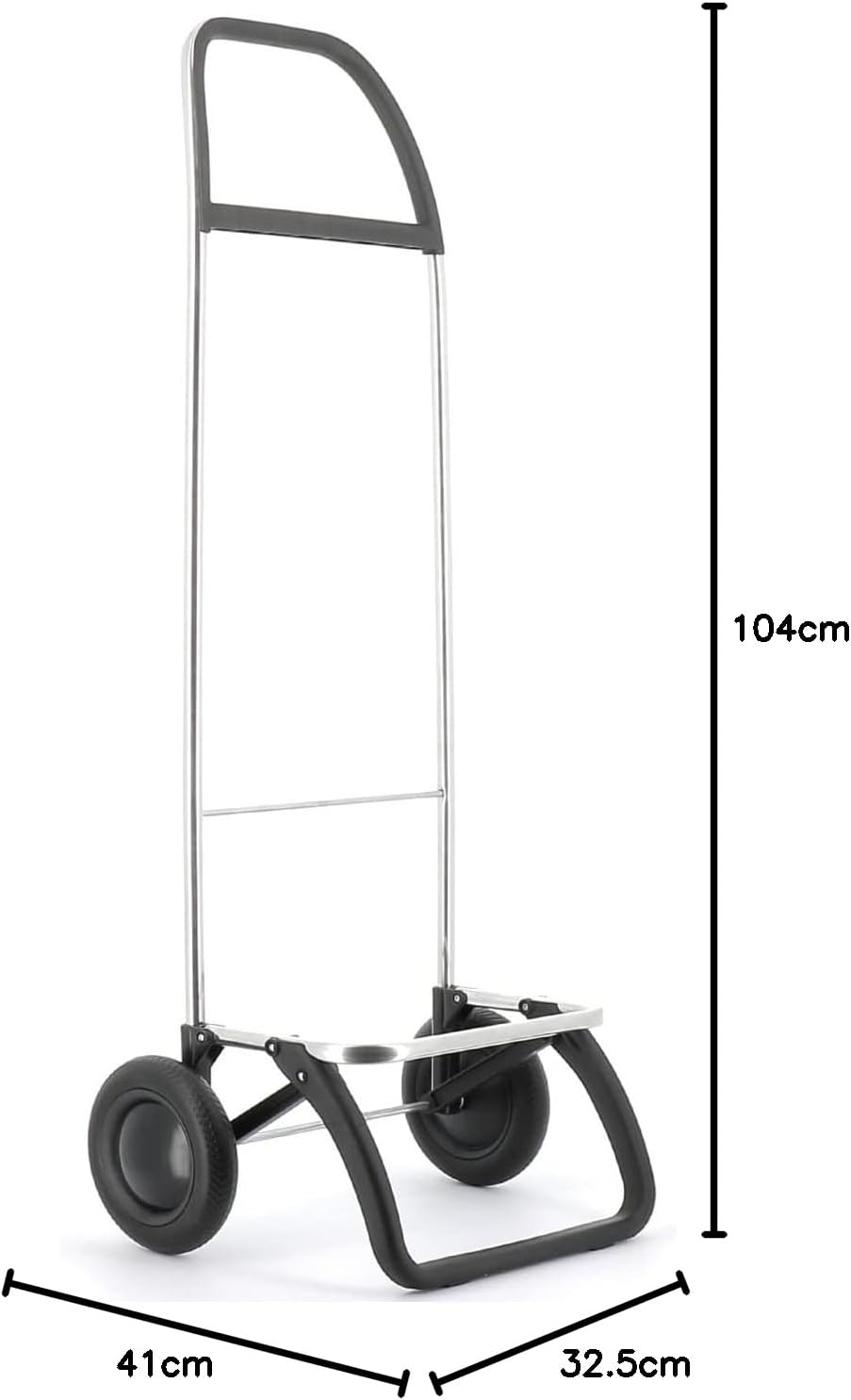 Einkaufstrolley Rolser Jean LN 2 Räder - Schwarz, Schwarz