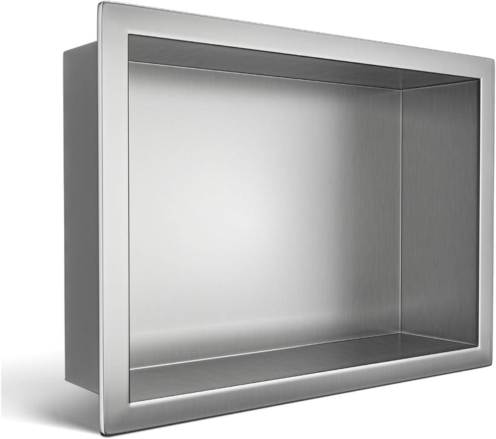 Balneo Wall-Box ONE wandnische dusche zum Badezimmer Edelstahl Duschnische 30x20x10 cm, wasserdicht