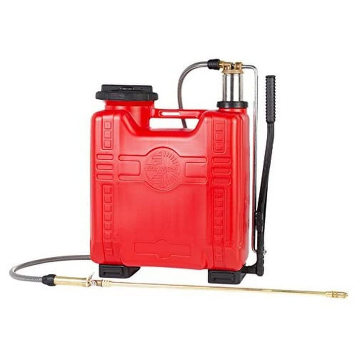 Dal Degan Venere Pumpe A Schulter, Pumpvorrichtung Edelstahl, 16 l, Rot