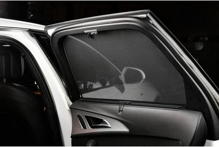 Carshades Car Shades kompatibel mit Nissan Qashqai III (J12) 2021- (6-teilig), NIS-QASH-5-C, Schwarz