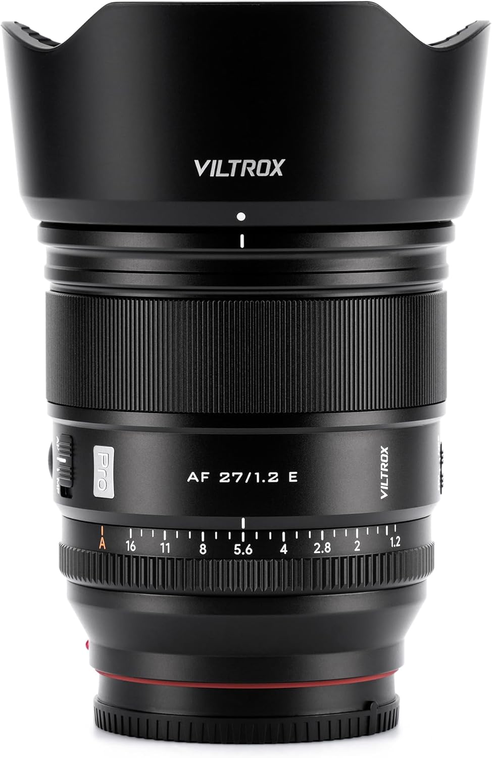VILTROX 27 mm F1.2 E Objektiv, 27 mm f/1.2 APS-C Prime Objektiv für Sony E-Mount, F1.2 Objektiv mit