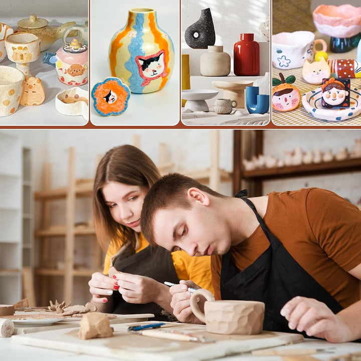 Modellierwerkzeug Set, 66 Stück Modellier-Werkzeug Sculpting Werkzeug