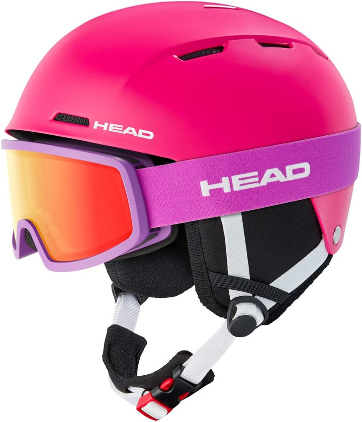 HEAD Unisex Jugend Taylor Skihelm, Pink, XXS