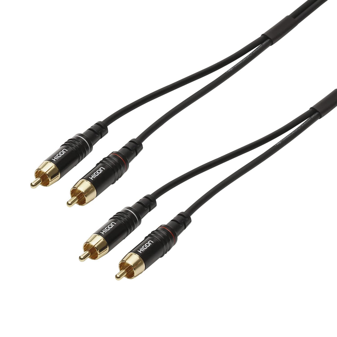 SOMMER CABLE 3m Cinchkabel SC Onyx 2025 MKII Stereo RCA ORIGINAL HI-CM06 Stecker ON81-0300-SW 3m Sch