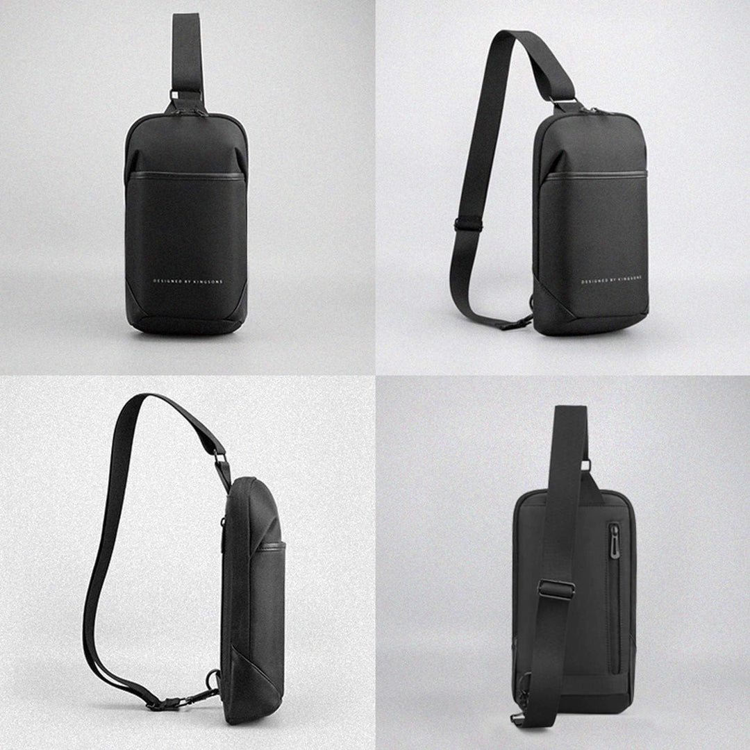 FANDARE Leicht Brusttasche Ultra-dünn Sling Rucksack Schultertasche Crossbody Umhängetasche Sporttas