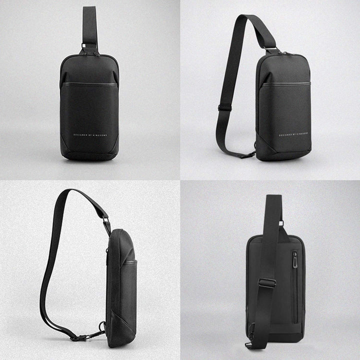 FANDARE Leicht Brusttasche Ultra-dünn Sling Rucksack Schultertasche Crossbody Umhängetasche Sporttas