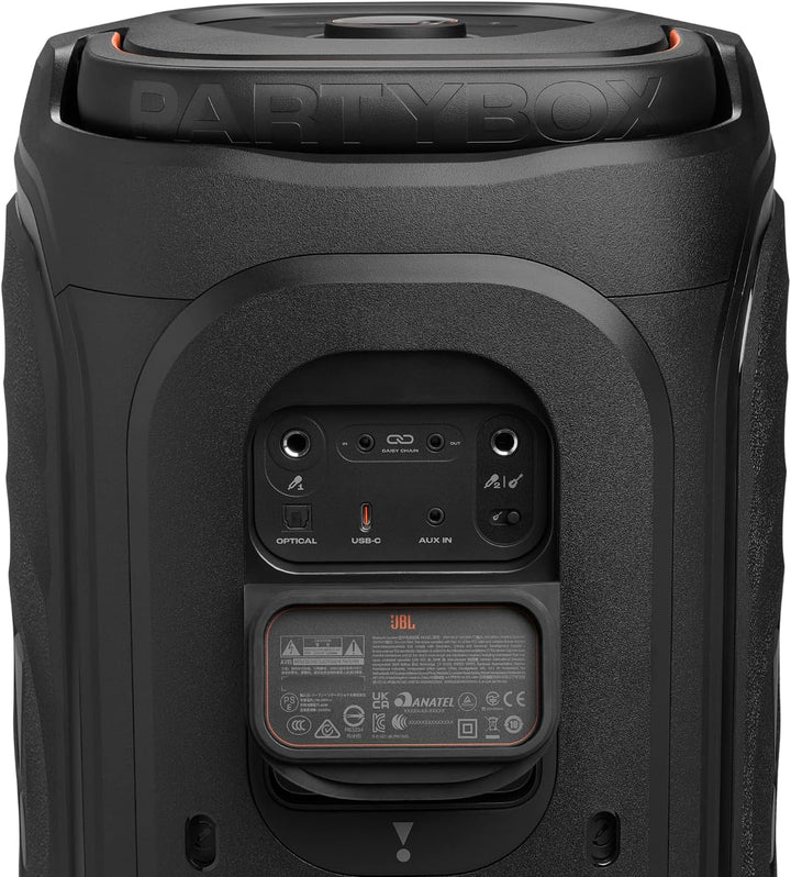 JBL PartyBox 130 Tragbarer Partylautsprecher mit kraftvollem JBL Sound, Bluetooth Lautsprecher mit d